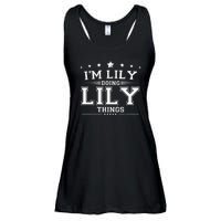 Im Lily Doing Lily Things Ladies Essential Flowy Tank