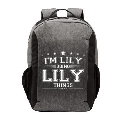 Im Lily Doing Lily Things Vector Backpack