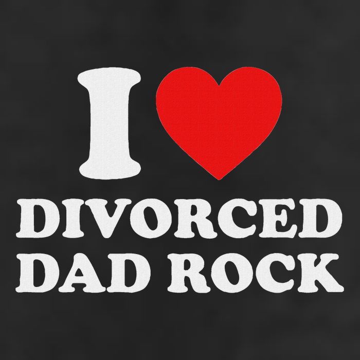 I Love Divorced Dad Rock Joke 11oz C Handle Ceramic Mug