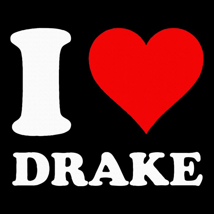 I Love Drake First Name Sustainable Bucket Hat