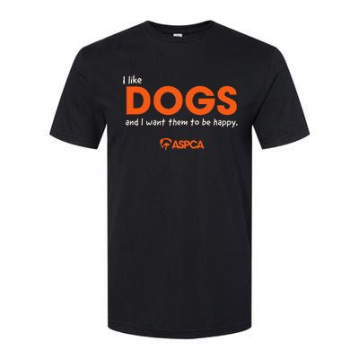 I Like Dogs Softstyle CVC T-Shirt