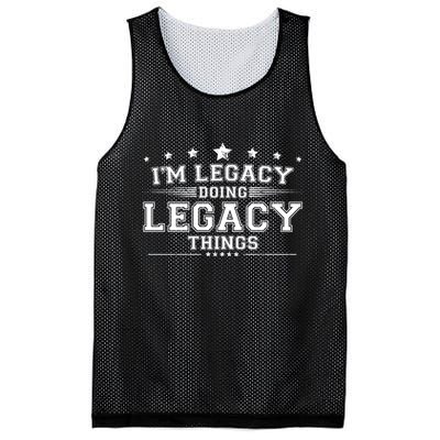 Im Legacy Doing Legacy Things Mesh Reversible Basketball Jersey Tank