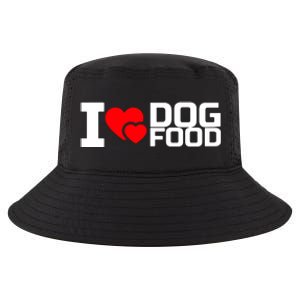 I Love Dog Food Cool Comfort Performance Bucket Hat