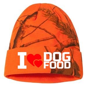 I Love Dog Food Kati Licensed 12" Camo Beanie