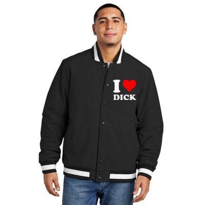 I Love Dick Insulated Varsity Jacket