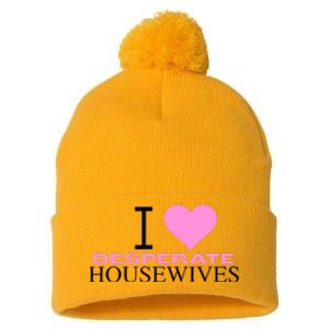 I Love Desperate Housewives Pom Pom 12in Knit Beanie