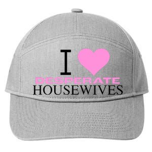 I Love Desperate Housewives 7-Panel Snapback Hat