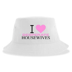 I Love Desperate Housewives Sustainable Bucket Hat