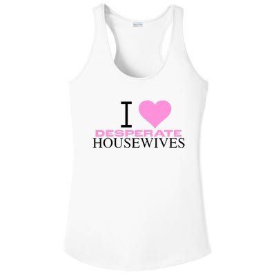 I Love Desperate Housewives Ladies PosiCharge Competitor Racerback Tank