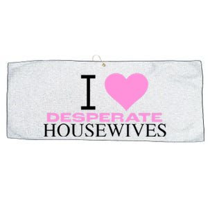 I Love Desperate Housewives Large Microfiber Waffle Golf Towel