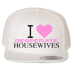 I Love Desperate Housewives Wool Snapback Cap