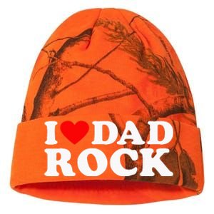 I Love Dad Rock Funny Old Classic Music Humor Statement Kati Licensed 12" Camo Beanie