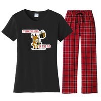 It Looked Easier In The Ad Christmas Design Women's Flannel Pajama Set