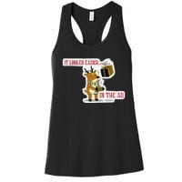 It Looked Easier In The Ad Christmas Design Women's Racerback Tank