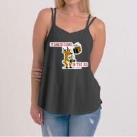 It Looked Easier In The Ad Christmas Design Women's Strappy Tank