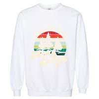 I Like Em Real Thick & Sprucey Funny Christmas Tree Garment-Dyed Sweatshirt