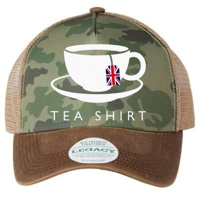 I Love English Tea Uk Flag Fun Novelty Souvenir Memorabilia Legacy Tie Dye Trucker Hat