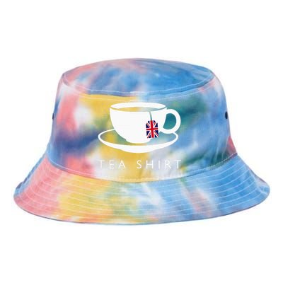 I Love English Tea Uk Flag Fun Novelty Souvenir Memorabilia Tie Dye Newport Bucket Hat