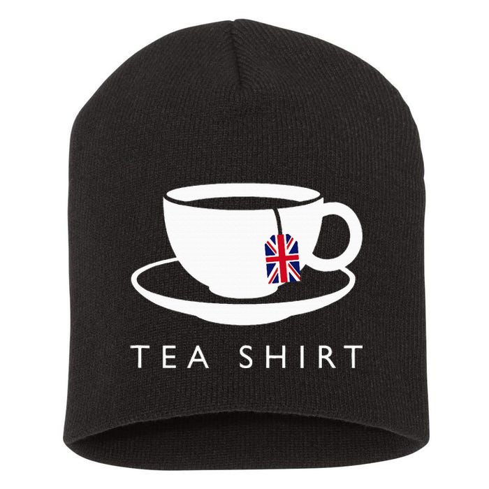 I Love English Tea Uk Flag Fun Novelty Souvenir Memorabilia Short Acrylic Beanie