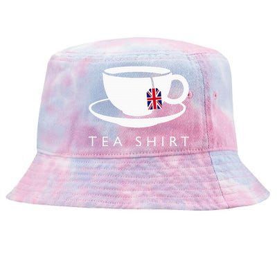 I Love English Tea Uk Flag Fun Novelty Souvenir Memorabilia Tie-Dyed Bucket Hat