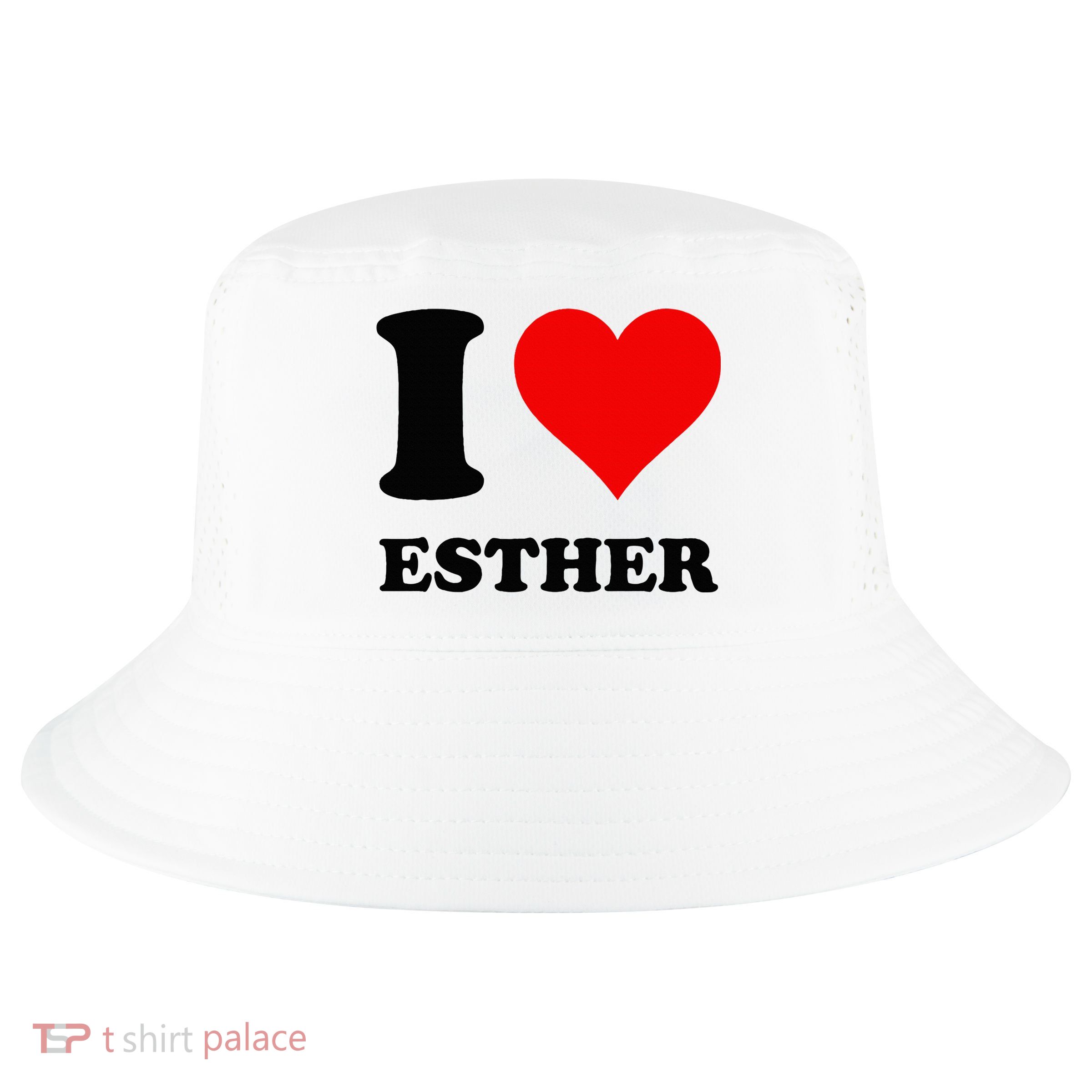 I Love Esther Cool Comfort Performance Bucket Hat