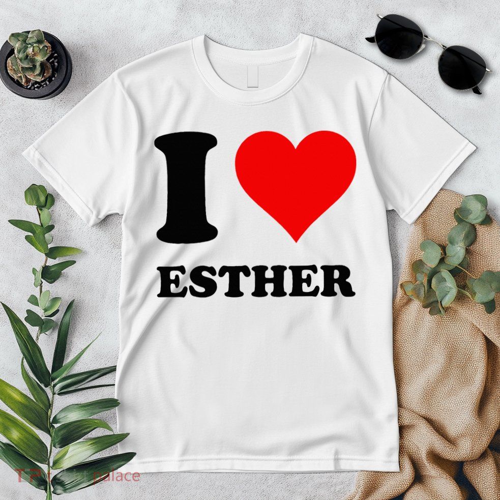 I Love Esther Premium T-Shirt