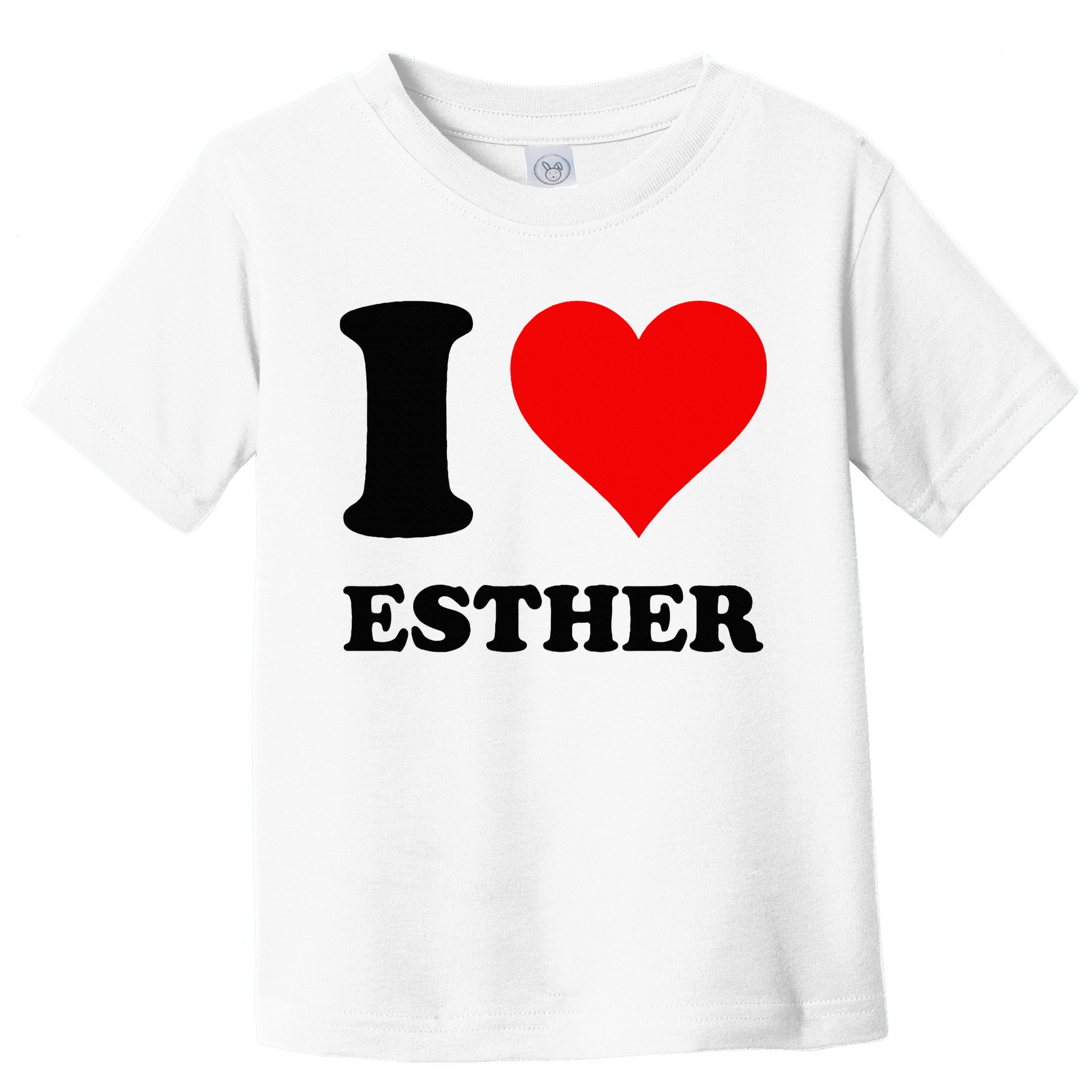 I Love Esther Toddler T-Shirt