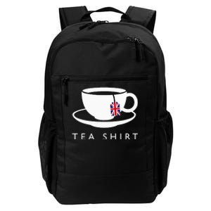 I Love English Tea Uk Flag Fun Novelty Souvenir Memorabilia Daily Commute Backpack