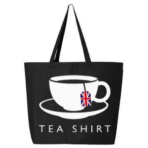 I Love English Tea Uk Flag Fun Novelty Souvenir Memorabilia 25L Jumbo Tote