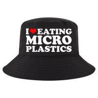 I Love Eating Microplastics Heart To Eat Micro Plastic Cool Comfort Performance Bucket Hat
