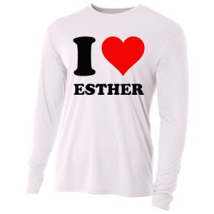 I Love Esther Cooling Performance Long Sleeve Crew