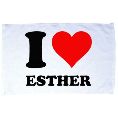 I Love Esther Microfiber Hand Towel