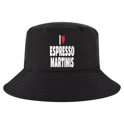 I Love Espresso Martinis Cool Comfort Performance Bucket Hat