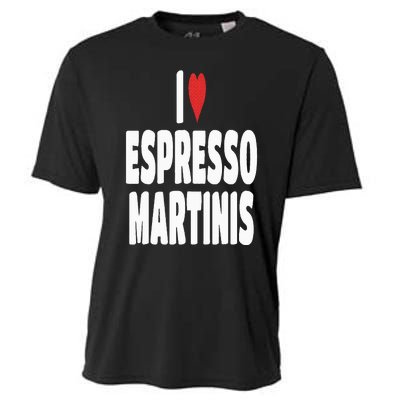 I Love Espresso Martinis Cooling Performance Crew T-Shirt