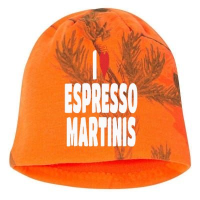 I Love Espresso Martinis Kati - Camo Knit Beanie