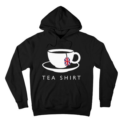 I Love English Tea Uk Flag Fun Novelty Souvenir Memorabilia Hoodie