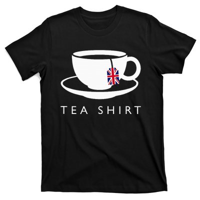 I Love English Tea Uk Flag Fun Novelty Souvenir Memorabilia T-Shirt