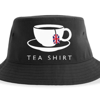 I Love English Tea Uk Flag Fun Novelty Souvenir Memorabilia Sustainable Bucket Hat