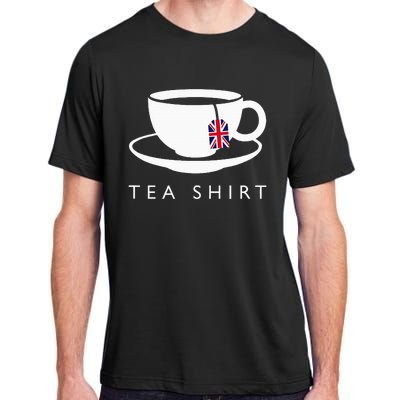 I Love English Tea Uk Flag Fun Novelty Souvenir Memorabilia Adult ChromaSoft Performance T-Shirt