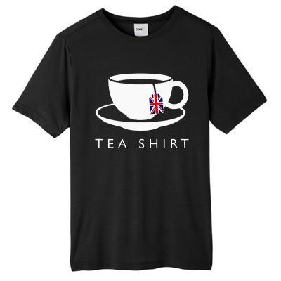 I Love English Tea Uk Flag Fun Novelty Souvenir Memorabilia Tall Fusion ChromaSoft Performance T-Shirt