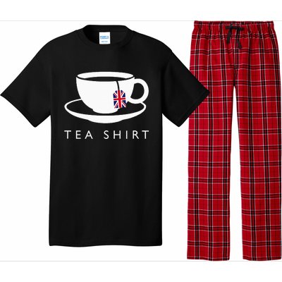 I Love English Tea Uk Flag Fun Novelty Souvenir Memorabilia Pajama Set