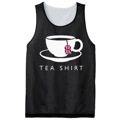 I Love English Tea Uk Flag Fun Novelty Souvenir Memorabilia Mesh Reversible Basketball Jersey Tank