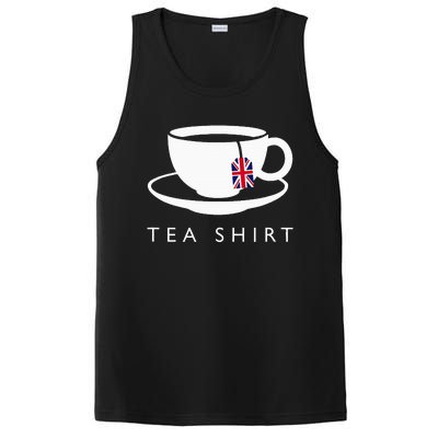 I Love English Tea Uk Flag Fun Novelty Souvenir Memorabilia PosiCharge Competitor Tank