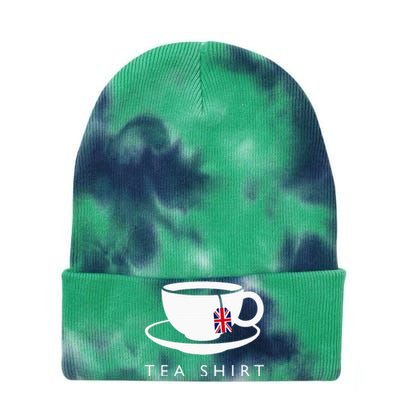 I Love English Tea Uk Flag Fun Novelty Souvenir Memorabilia Tie Dye 12in Knit Beanie