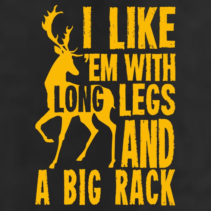 I Like Em With Long Legs And Big Rack Deer Hunting Premium Cool Comfort Performance Bucket Hat