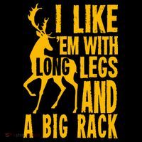 I Like Em With Long Legs And Big Rack Deer Hunting Premium Sustainable Bucket Hat