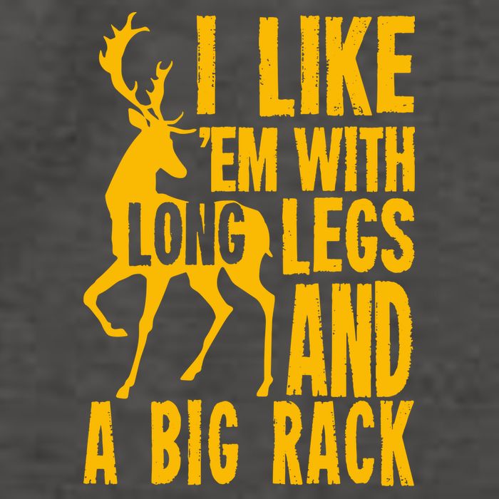I Like Em With Long Legs And Big Rack Deer Hunting Premium Vector Backpack
