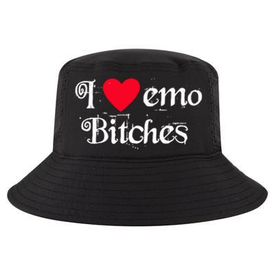 I Love Emo Bitches Cool Comfort Performance Bucket Hat