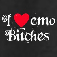 I Love Emo Bitches Cool Comfort Performance Bucket Hat