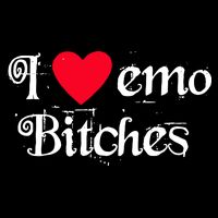 I Love Emo Bitches Sustainable Bucket Hat